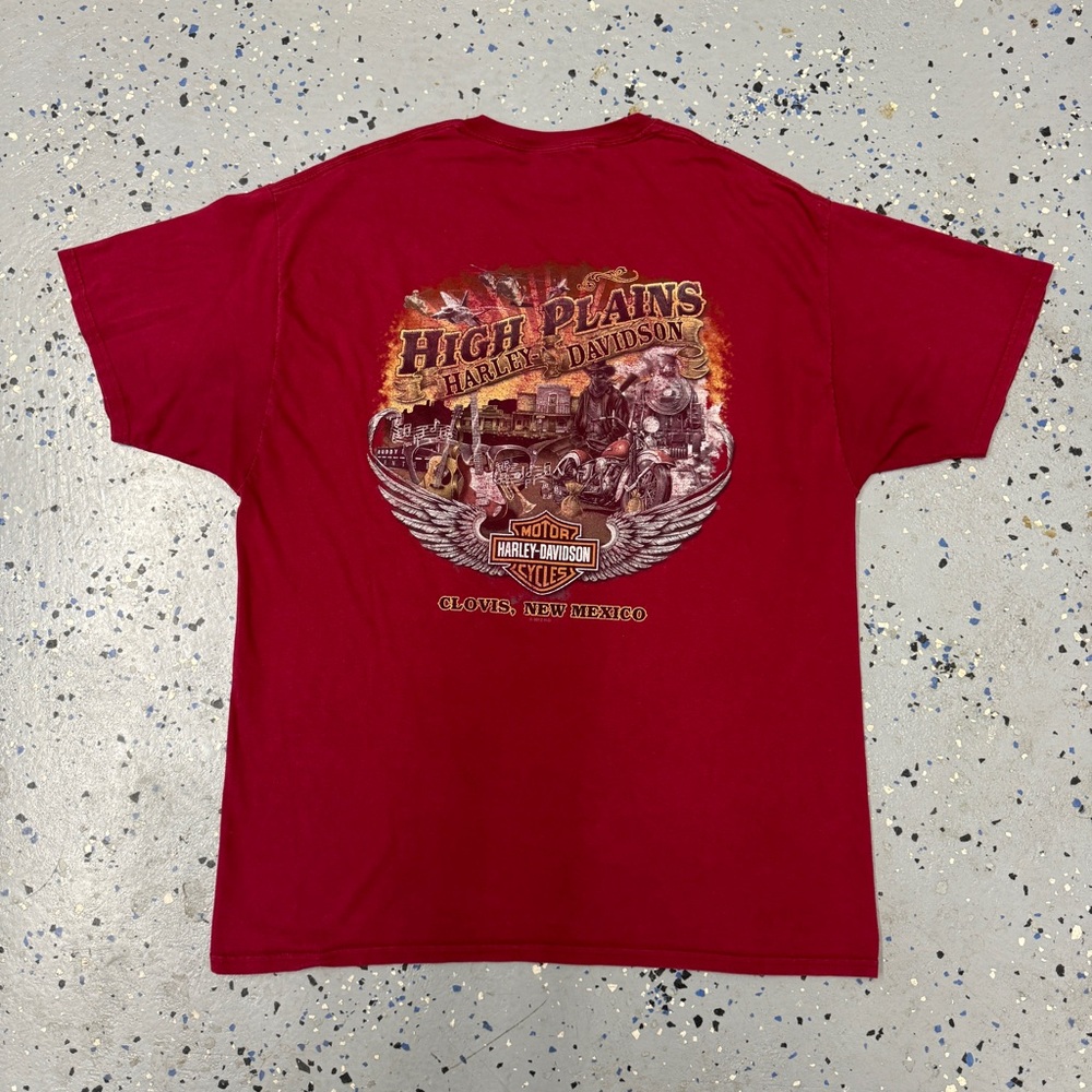 Harley Davidson New Mexico Biker Motorcycle Graphic Shirt XL